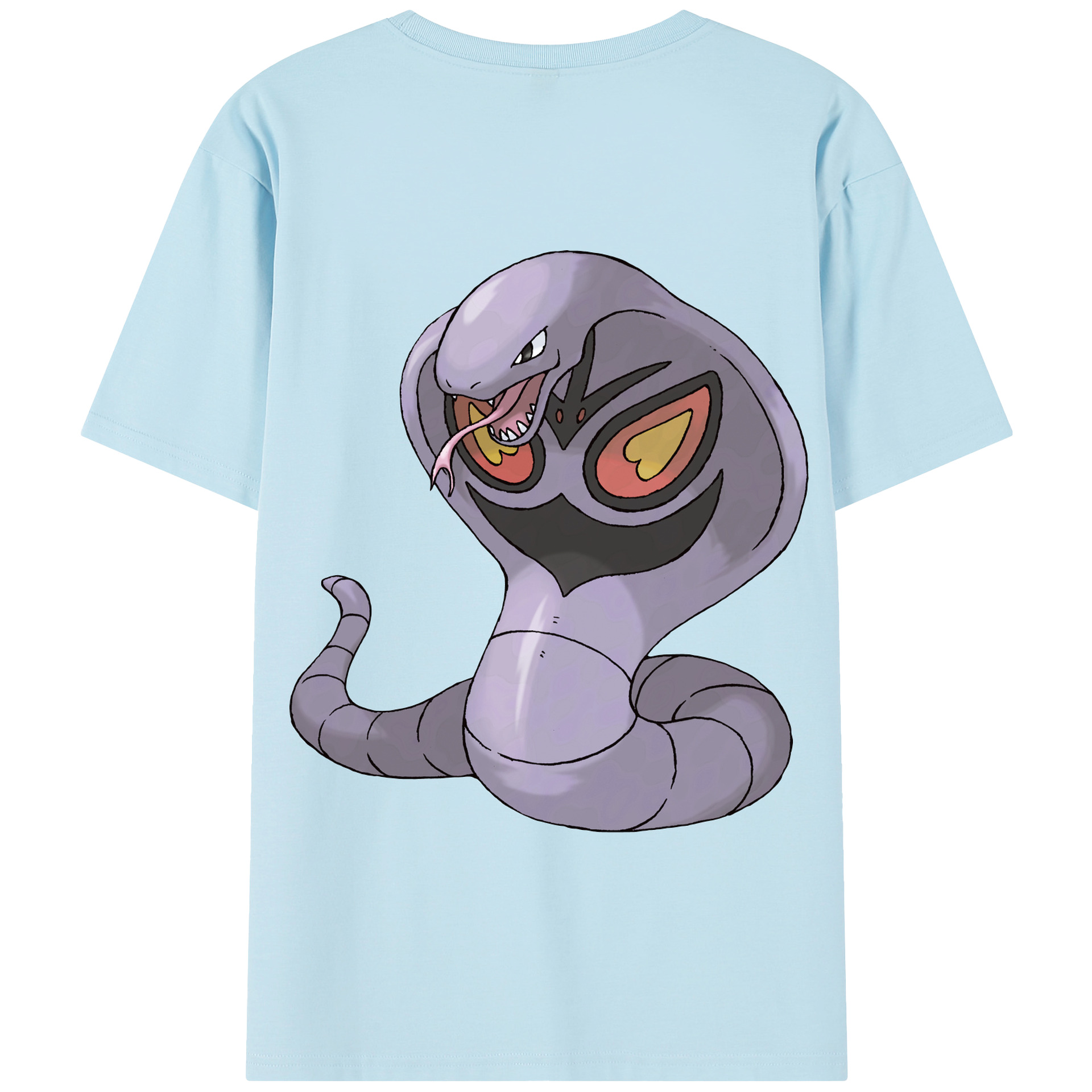 （画像用） ポケットモンスター Pokémon 綿100％半袖Tシャツ（背面プリント）